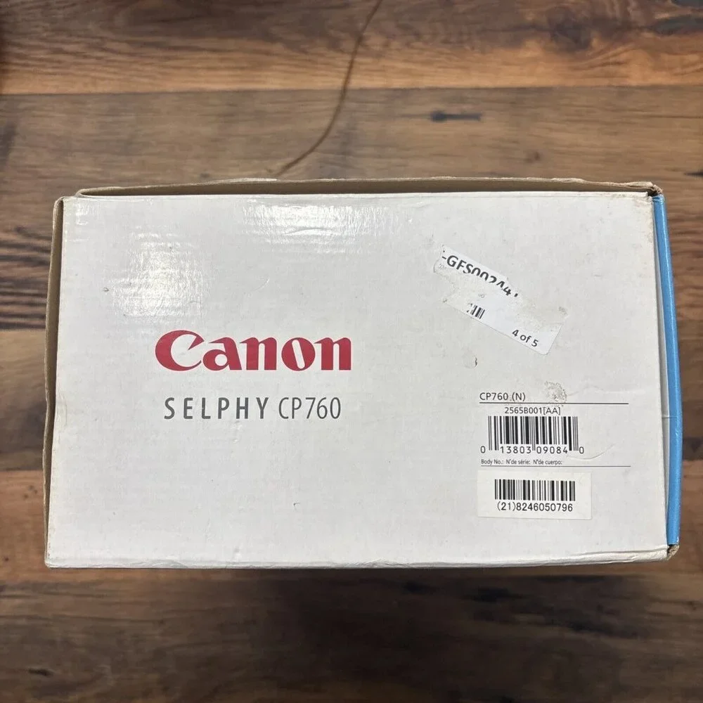 Canon Selphy CP760 Compact Photo Thermal Printer New Open box